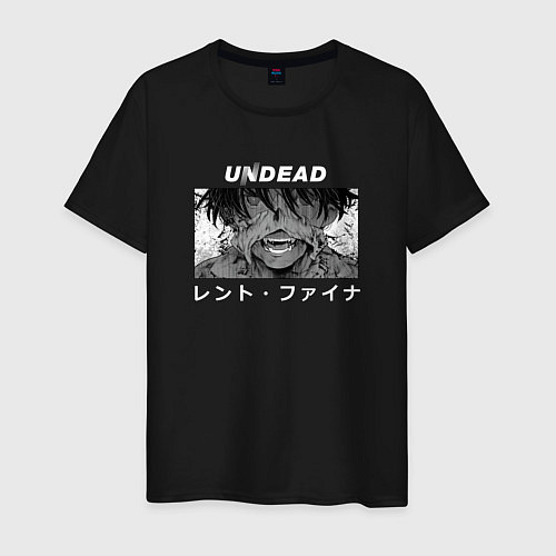 Мужская футболка The Unwanted Undead Adventurer / Черный – фото 1