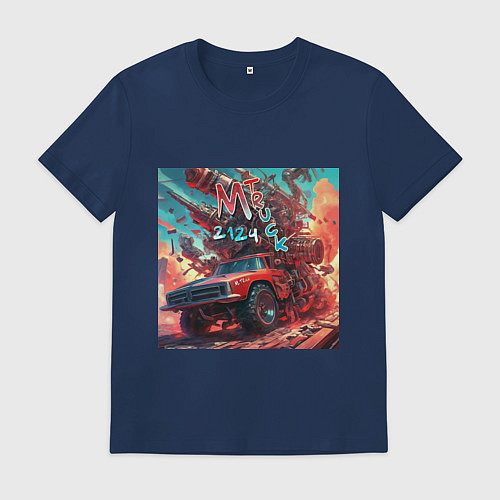 Мужская футболка M Truck 2124 / Тёмно-синий – фото 1