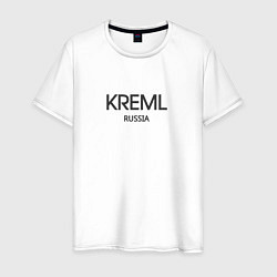 Футболка хлопковая мужская Kreml, цвет: белый