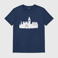 Футболка хлопковая мужская Tardis London, цвет: тёмно-синий
