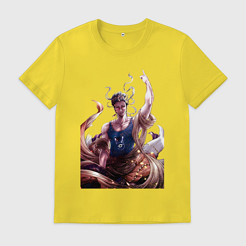 Мужская футболка Повесть о конце света Будда / Желтый – фото 1