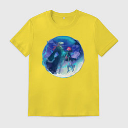 Футболка хлопковая мужская Невеста чародея Элиас Эйнсворт, цвет: желтый