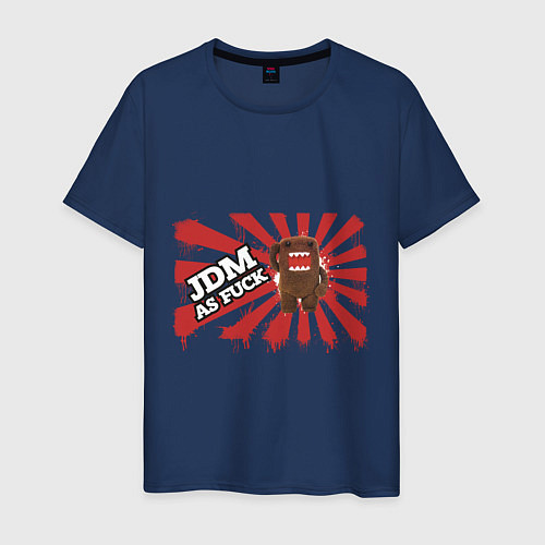 Мужская футболка DOMO-JDM / Тёмно-синий – фото 1