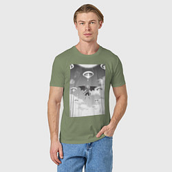 Футболка хлопковая мужская О моём перерождении в слизь Римуру Темпест князь т, цвет: авокадо — фото 2