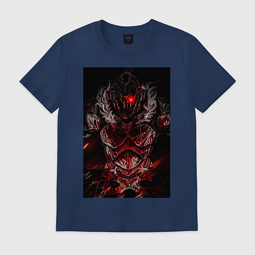Мужская футболка Убийца гоблинов рыцарь / Тёмно-синий – фото 1