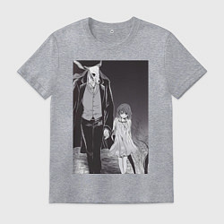 Футболка хлопковая мужская Невеста чародея Тисэ Хатори манга, цвет: меланж
