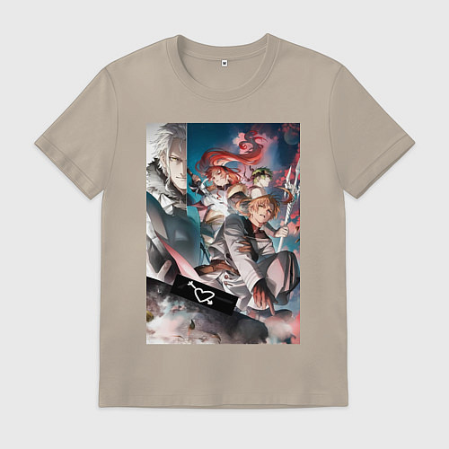 Мужская футболка Реинкарнация безработного Эрис Бореас Грейрат Орст / Миндальный – фото 1