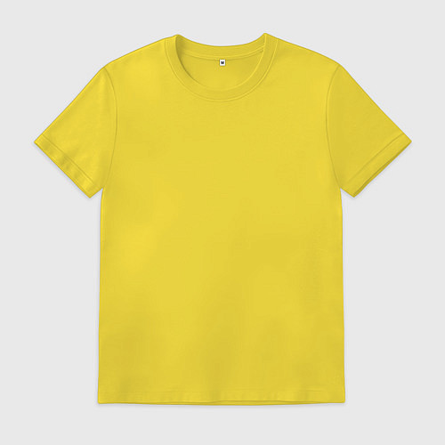 Мужская футболка Я ненавижу интернет - я хочу жить в домике в дерев / Желтый – фото 1