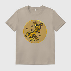 Футболка хлопковая мужская Венеды из Total War: Attila, цвет: миндальный