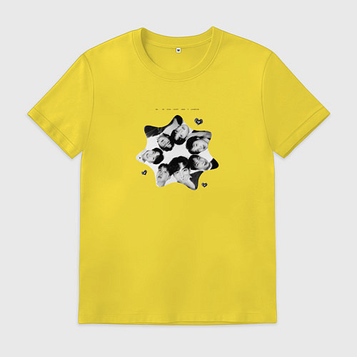 Мужская футболка Seven BTS / Желтый – фото 1