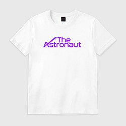 Футболка хлопковая мужская BTS The Astronaut, цвет: белый
