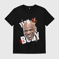Футболка хлопковая мужская Ronnie Coleman yeah body, цвет: черный