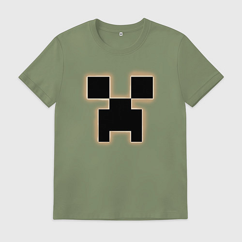 Мужская футболка Логотип игры Майнкрафт / Авокадо – фото 1