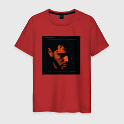 Футболка хлопковая мужская The Weeknd Trilogy, цвет: красный