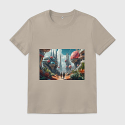 Мужская футболка Планета фантастика