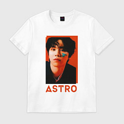 Футболка хлопковая мужская Astro Роки, цвет: белый