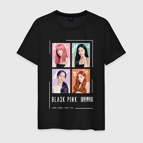 Мужская футболка Blackpink 4 colors / Черный – фото 1