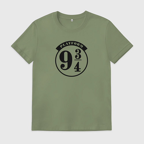 Мужская футболка Гарри Поттер платформа / Авокадо – фото 1
