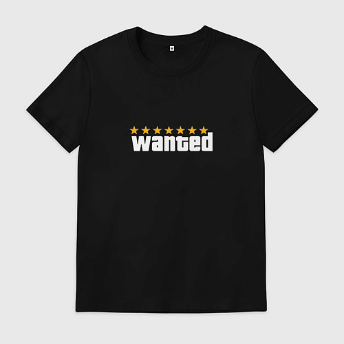 Мужская футболка Wanted GTA / Черный – фото 1