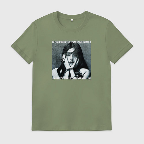 Мужская футболка Hwang Yeji / Авокадо – фото 1