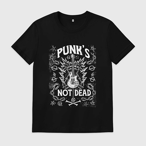 Мужская футболка Вечный бунт / Черный – фото 1