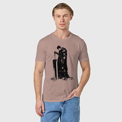 Футболка хлопковая мужская Berserk мечник, цвет: пыльно-розовый — фото 2