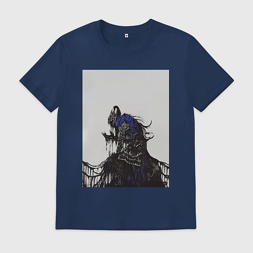 Мужская футболка Artorias of the Abyss / Тёмно-синий – фото 1