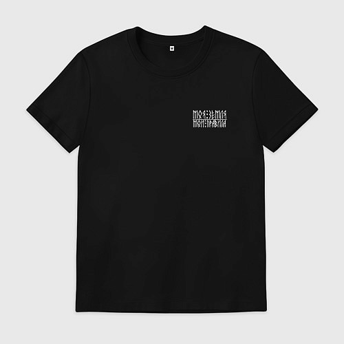 Мужская футболка Моя земля - мои правила / Черный – фото 1