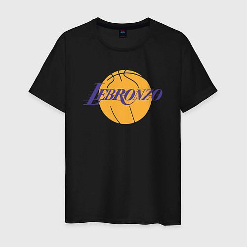 Мужская футболка Lebronzo / Черный – фото 1