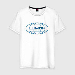 Футболка хлопковая мужская Корпорация Lumon, цвет: белый