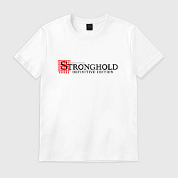 Футболка хлопковая мужская Stronghold Crusader Definitive Edition, цвет: белый