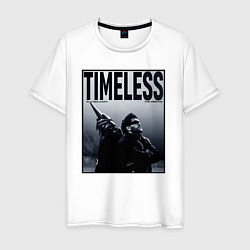 Футболка хлопковая мужская Timeless, цвет: белый