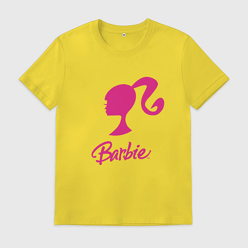 Мужская футболка Барби кукла / Желтый – фото 1