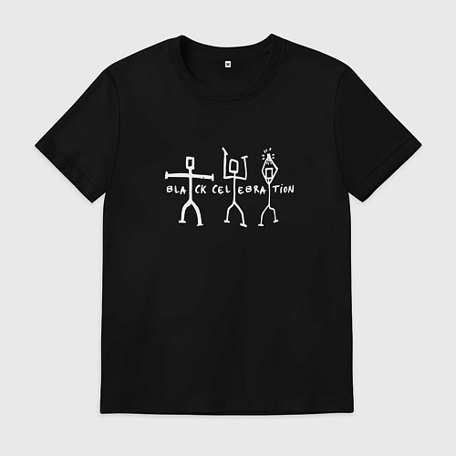 Мужская футболка Depeche Mode - Black celebration exciter tour / Черный – фото 1