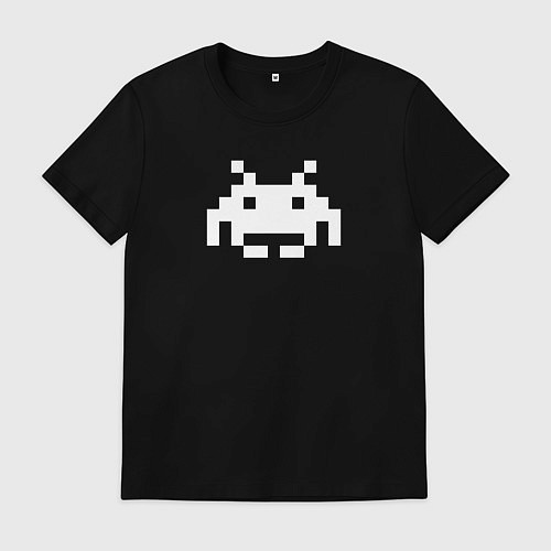 Мужская футболка Space invader / Черный – фото 1