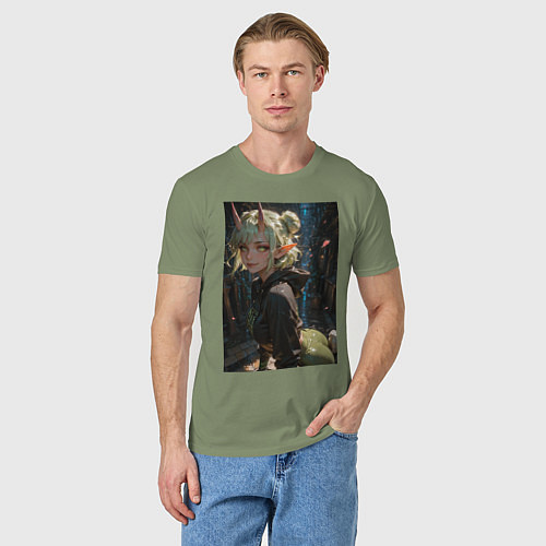 Мужская футболка ElfOlive / Авокадо – фото 3