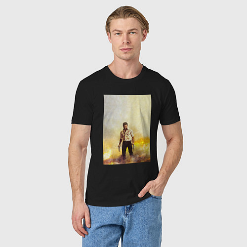 Мужская футболка Logan / Черный – фото 3