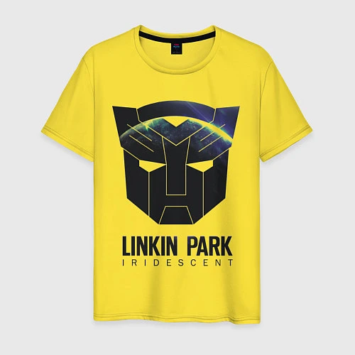 Мужская футболка Linkin Park: Iridescent / Желтый – фото 1