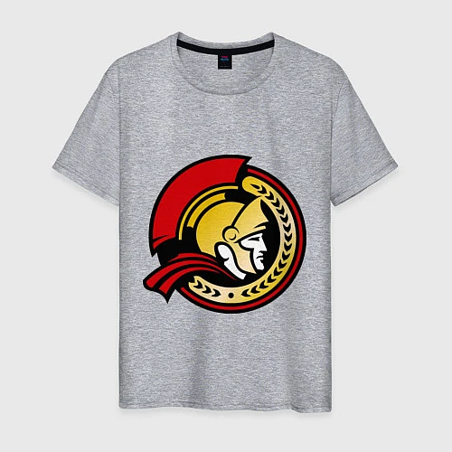 Мужская футболка HC Ottawa Senators Alternative / Меланж – фото 1