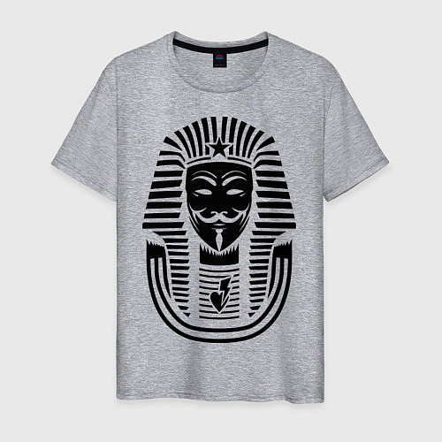 Мужская футболка Anonymous of Egypt / Меланж – фото 1