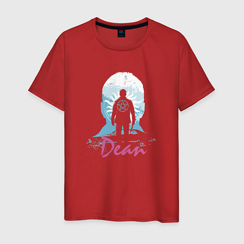 Мужская футболка Supernatural: Dean / Красный – фото 1