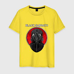 Футболка хлопковая мужская Black Sabbath: Toxic, цвет: желтый