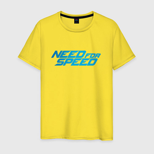 Мужская футболка Need for speed / Желтый – фото 1