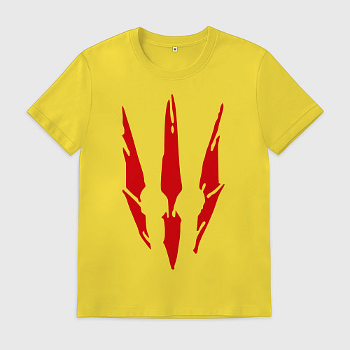 Мужская футболка Ведьмак 3 / Желтый – фото 1