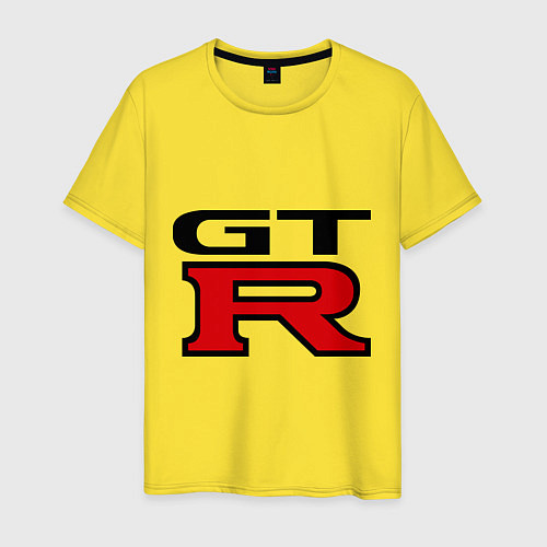 Мужская футболка Gtr / Желтый – фото 1