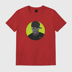 Футболка хлопковая мужская 50 Cent Circle, цвет: красный