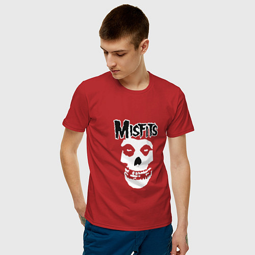 Мужская футболка Отбросы / Красный – фото 3