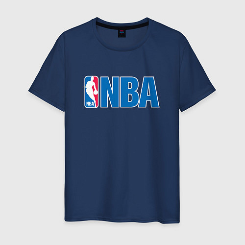 Мужская футболка NBA / Тёмно-синий – фото 1