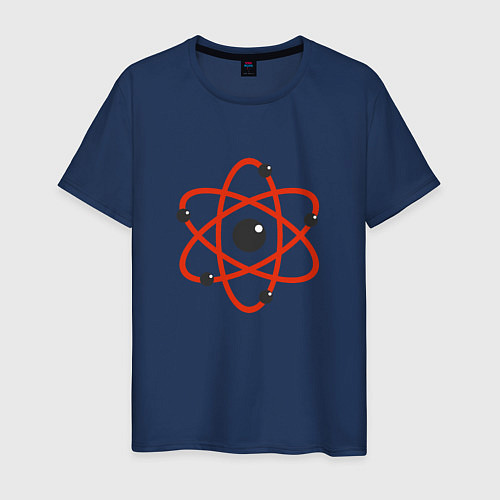 Мужская футболка Atomic Heart: Nuclear / Тёмно-синий – фото 1