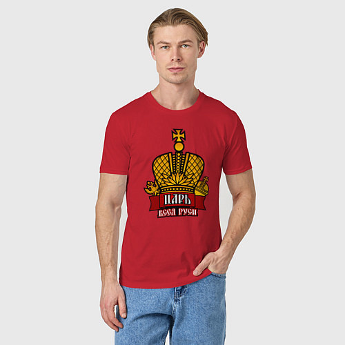 Мужская футболка Царь / Красный – фото 3